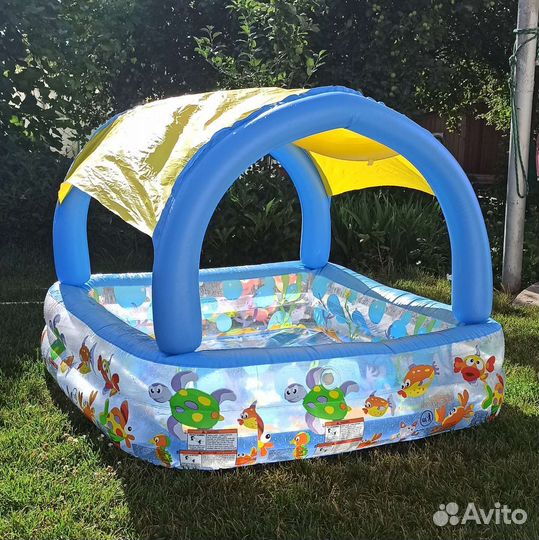 Надувной бассейн intex