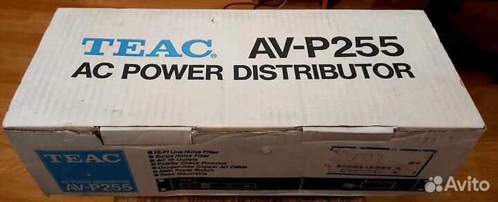 Фильтр сетевых шумов Teac AV-P255 Новый Япония