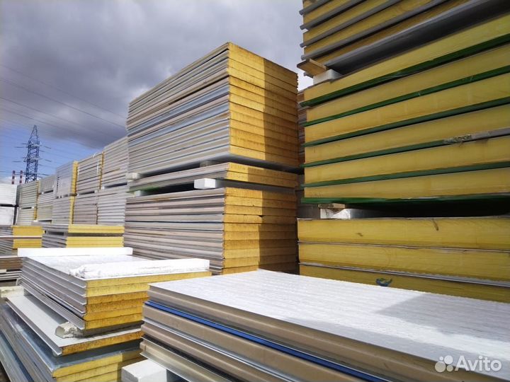 Сэндвич панели в наличии на складе
