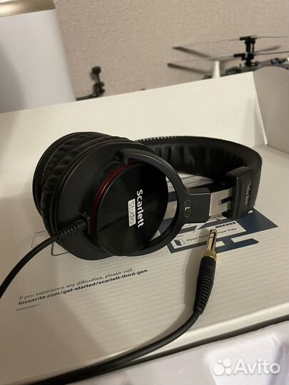 Полный комплект focusrite Scarlett Solo Studio