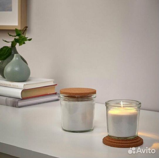 Крышка-подставка IKEA для свечи