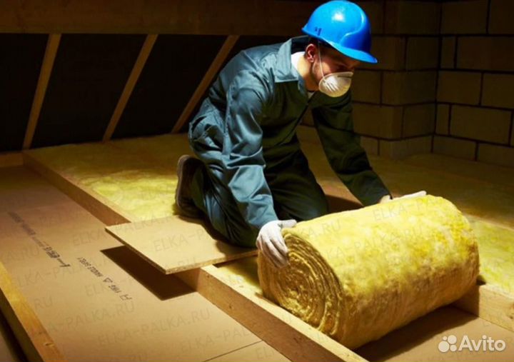 Утеплитель Рулонный 50 и 100 мм