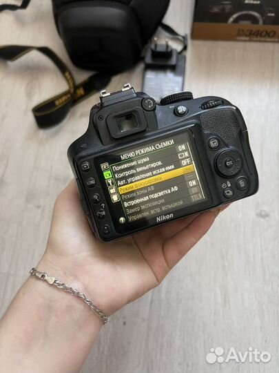 Зеркальный фотоаппарат nikon d3400