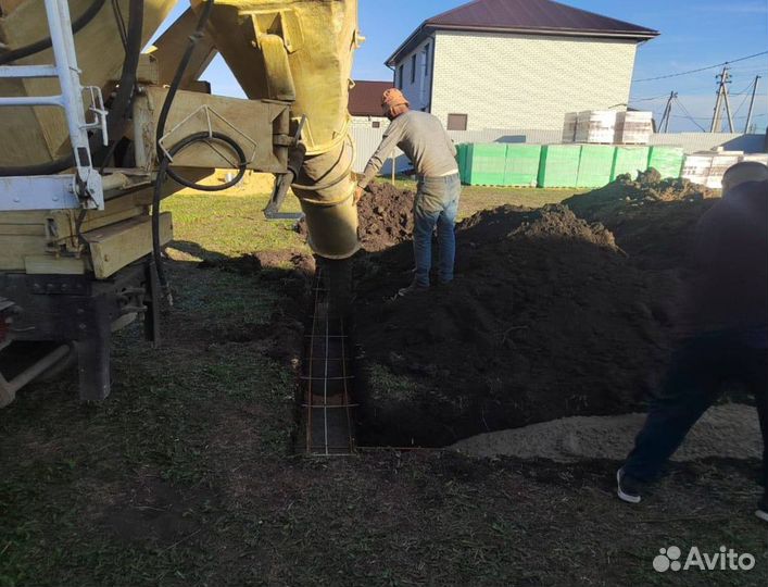 Бетон с доставкой миксером