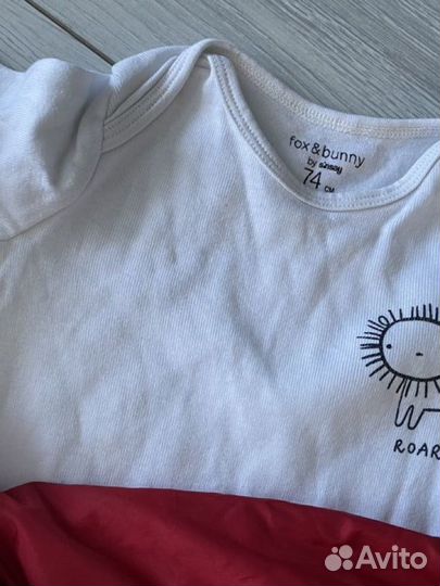 Ветровка, 2 бодика и шапка