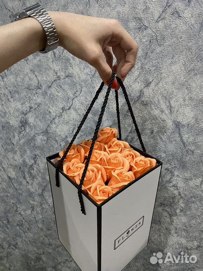 Мыльные розы 50 шт