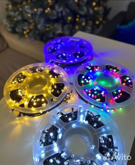 Гирлянда уличная 50м