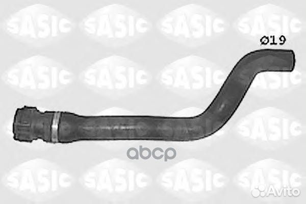 Патрубок renault clio системы охл. SWH4195 Sasic