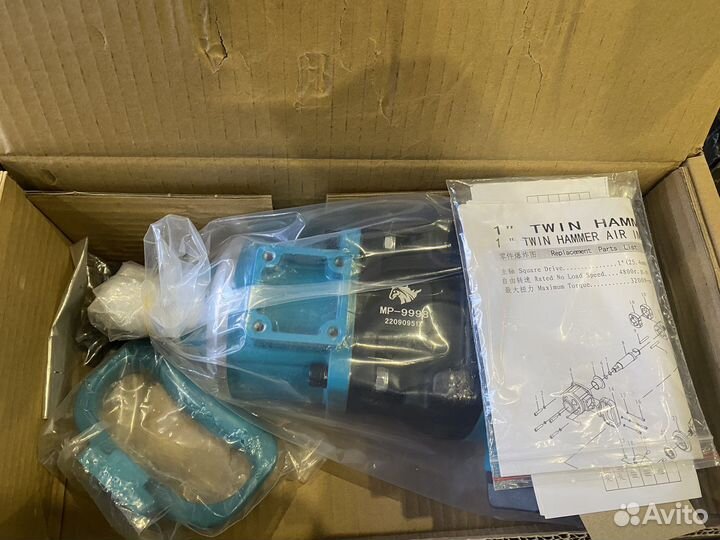 Гайковерт пневматический грузовой 3200 Нм 1