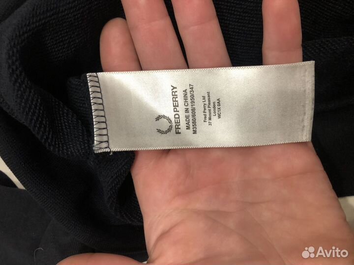 Fred perry свитшот