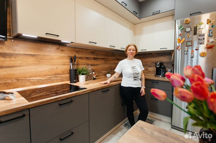 Угловая кухня «A» + духовка в подарок