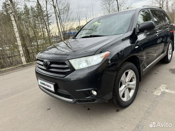 Toyota Highlander 3.5 AT, 2012, 266 800 км
