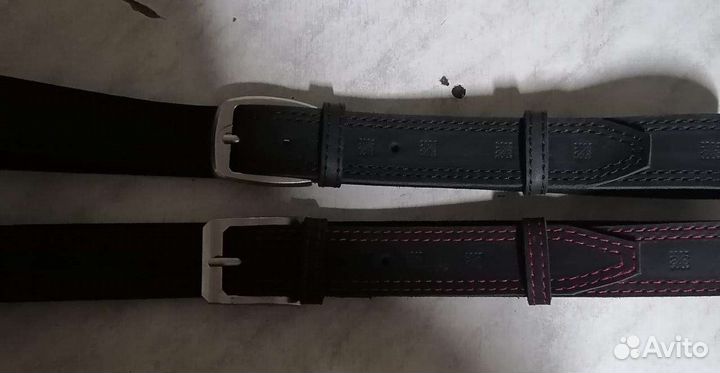Ремни из натуральной кожи