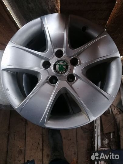 Диски литые оригинальные октавия а5