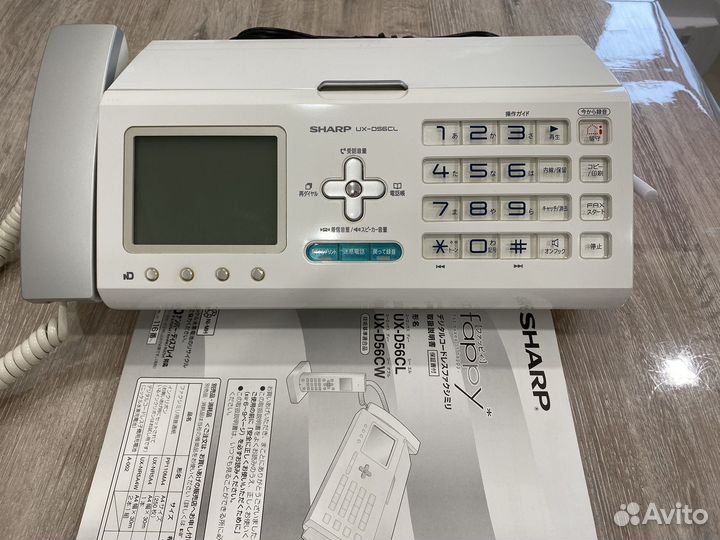 Телефон факс sharp UX-DS6CL, japan