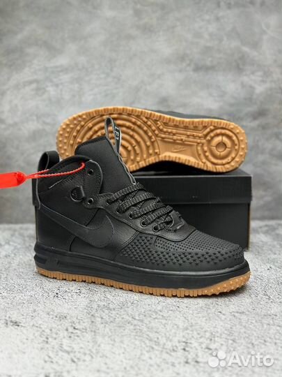 Кроссовки Nike Air Force 1 Lunar All Black