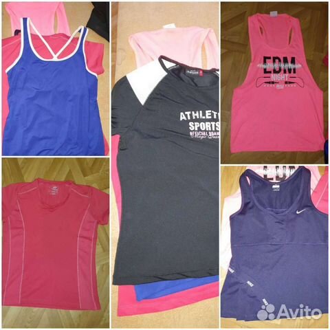 Пакетом спортивные майки