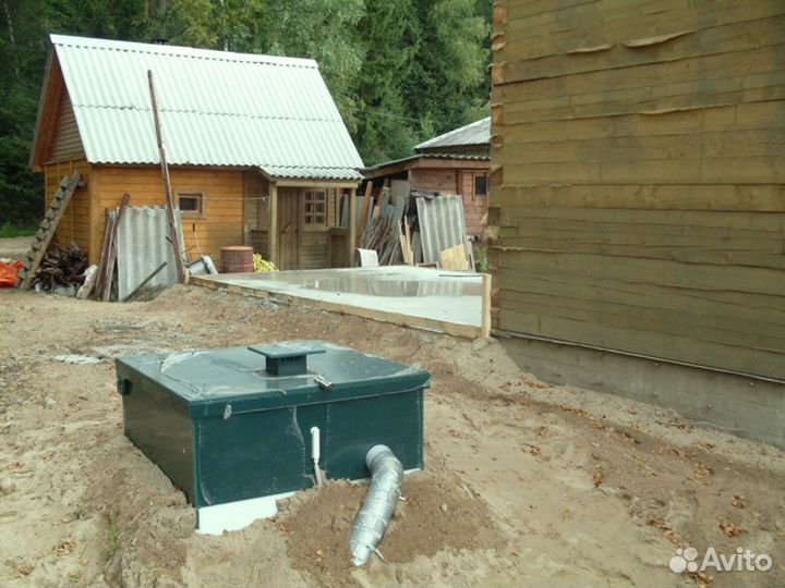 Септик эко Евробион 4 биологический