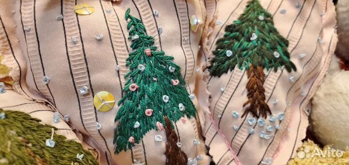 Мягка игрушка с лавандой и вышивкой буквой