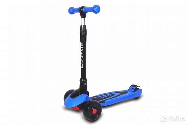 Самокат трехколесный Maxi PRO Sport складной