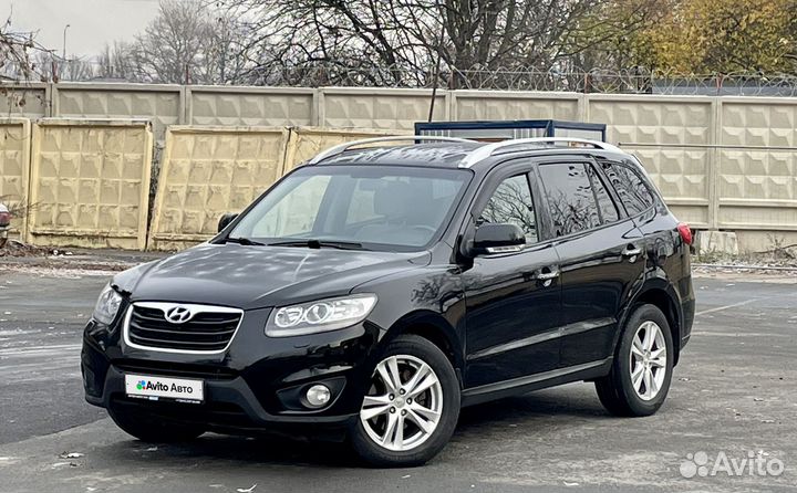 Hyundai Santa Fe 2.2 AT, 2011, 235 191 км
