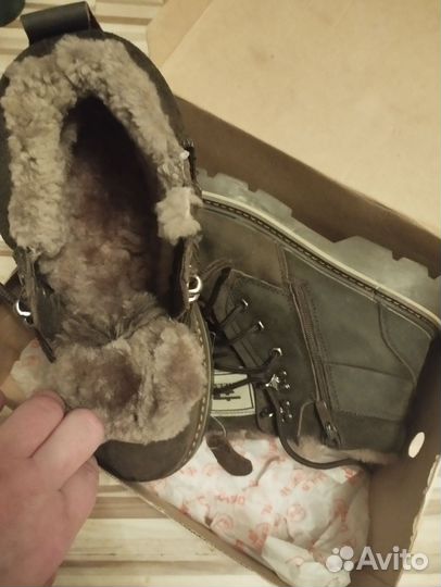 Ботинки зимние, мужские