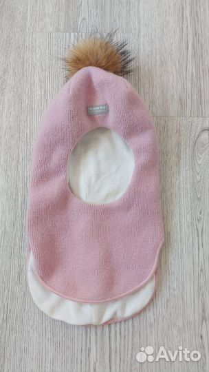 Шапка шлем для девочки