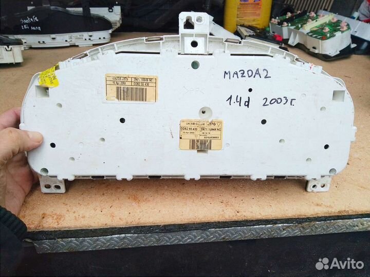 Приборная панель mazda 2 мазда 2