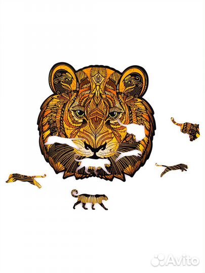 Деревянные пазлы