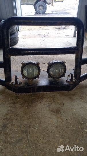 Силовой бампер на УАЗ 469 кенгурятник