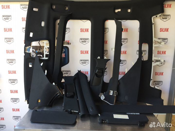 Потолок черный панорама mercedes W212