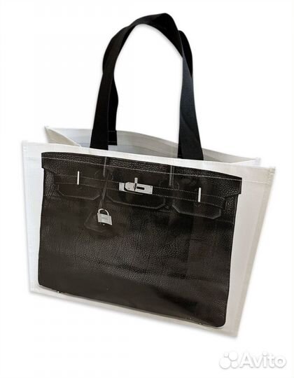 Сумка шоппер в стиле Hermes Birkin