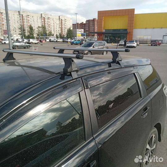 Рейлинги поперечны на Toyota Wish