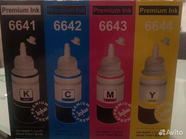 Чернила для принтера epson