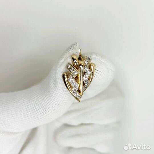 Серьги. Золото 585. Вес 4,48 гр