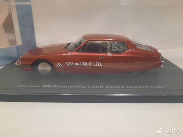 Citroen SM Bonnevile 1/43 NEO