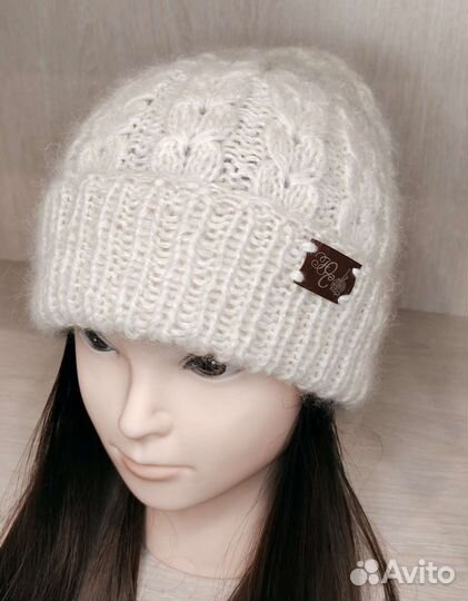 Шапка из козьего пуха