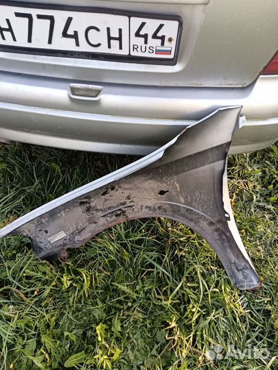 Переднее правое крыло opel astra g