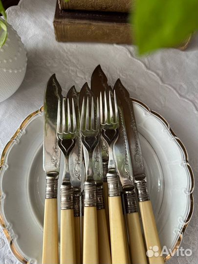 Винтажные приборы серебрение