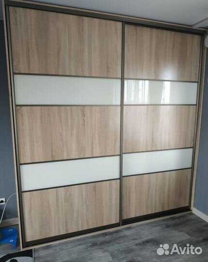 Двери-купе с вставкой дсп шк-34