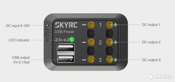 Разветвитель iMax DC Power Distributor