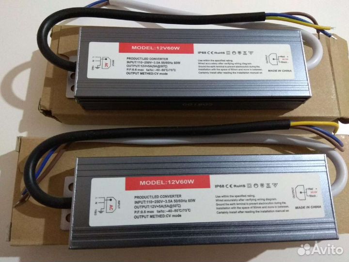 Блок питания 12v,лента