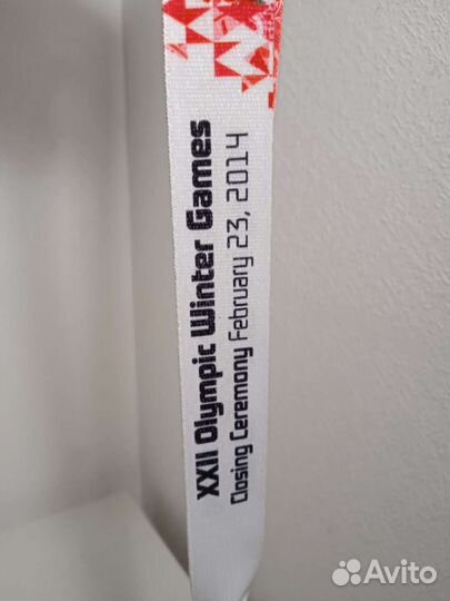 Медаль церемонии закрытия ои Сочи 2014