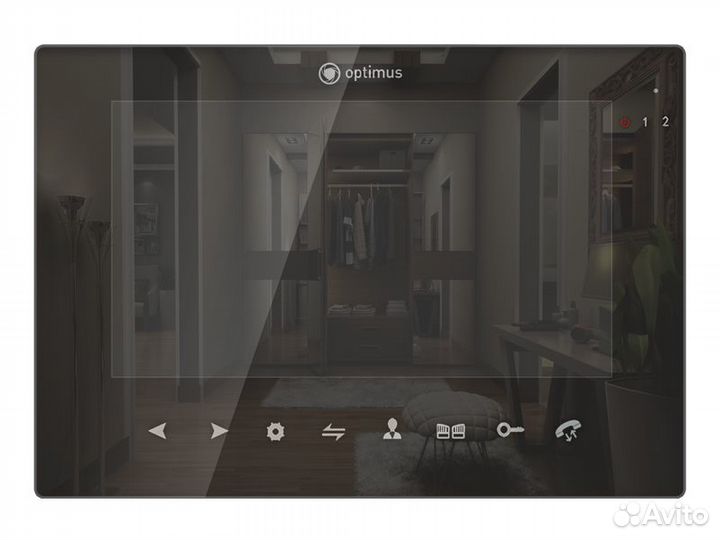 Видеодомофон Optimus VMH-7.5