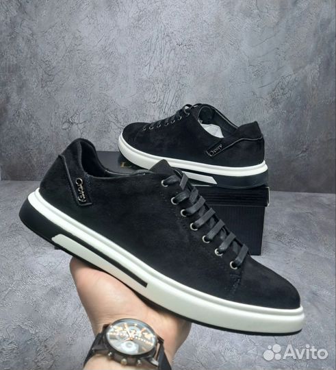 Кеды мужские замшевые