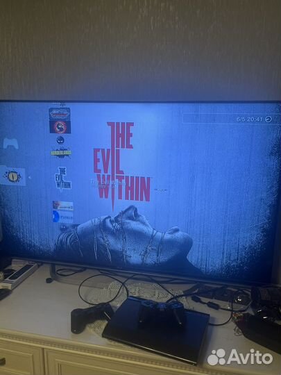 PS3 500гб прошита+топ игры комплект