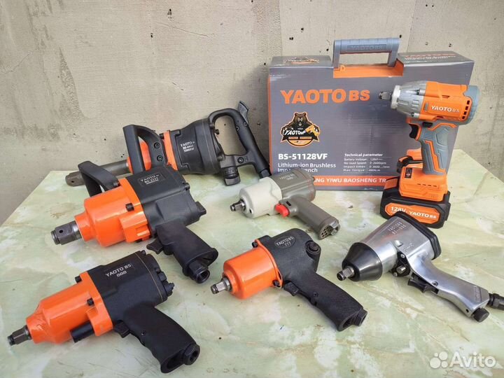 Пневмогайковерт ударный