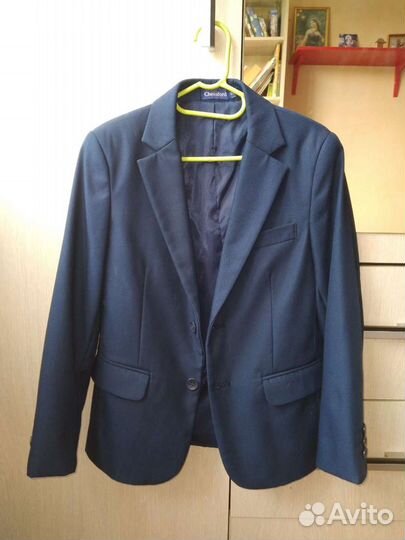 Куртка, пиджак, свитера и пр (пакет вещей) 130-140