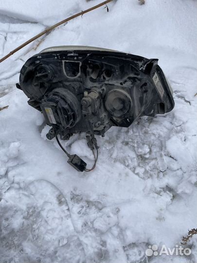 Фара передняя левая nissan dualis