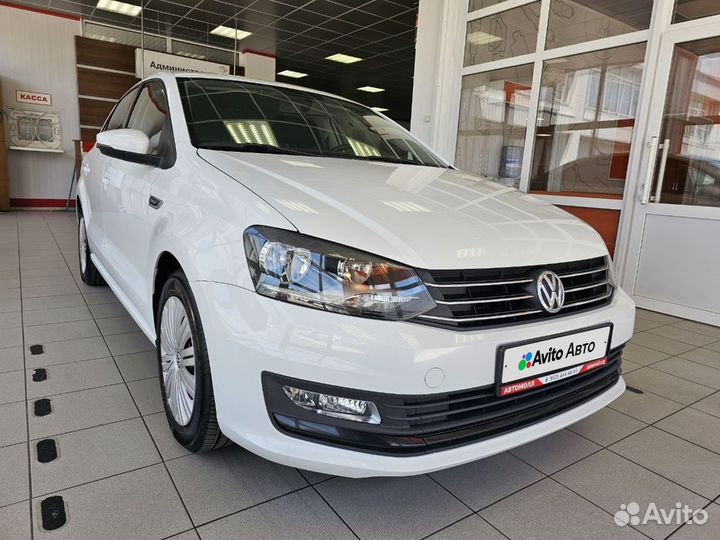 Volkswagen Polo 1.6 МТ, 2018, 88 990 км